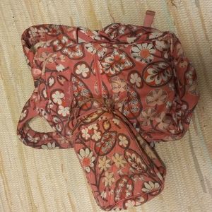 Vera Bradley backpack and lunch bag